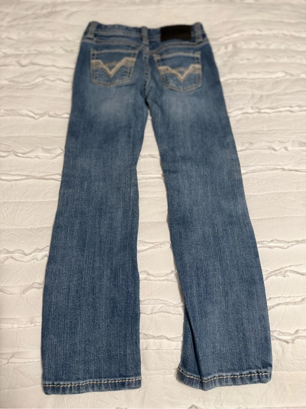 Kids Blue Denim Jeans - Classic Straight Fit